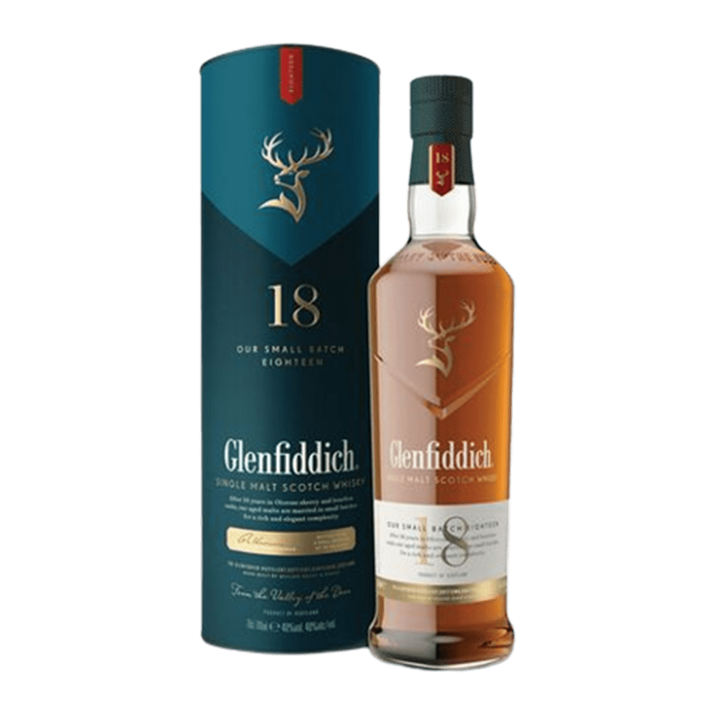 A Bottle Of Glenfiddich 18 Year Old Single Malt Scotch Whisky