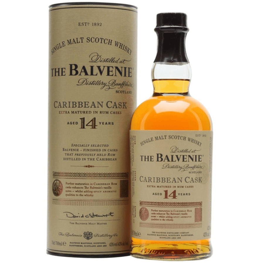 Balvenie 14 Year Caribbean Cask (43%)