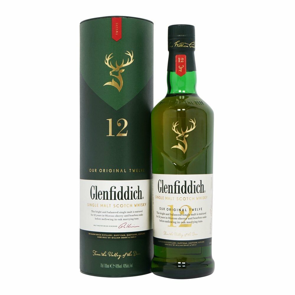 Glenfiddich 12 Year Old (43%)