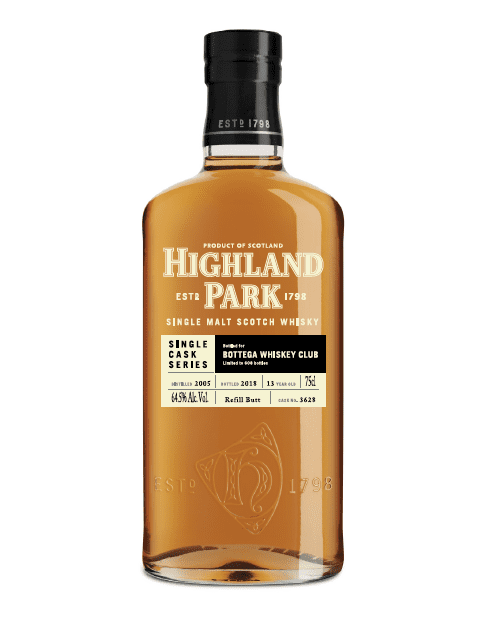 Highland Park Single Cask Series Bottled for Bottega (64.5%) (CaskNo3628)