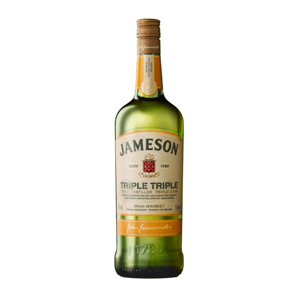 Jameson Irish Whiskey Triple Triple - Triple Distilled (40%) 1L
