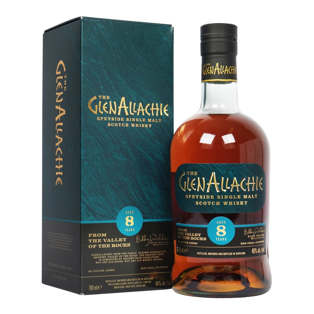 GlenAllachie 8 Year Old Whisky - PX & Oloroso Sherry(46%)*