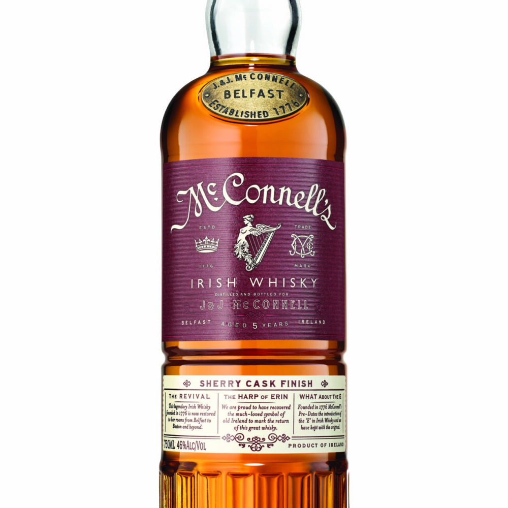 Mc Connell's 5 Year Sherry Cask Finish Irish Whiskey (46%)