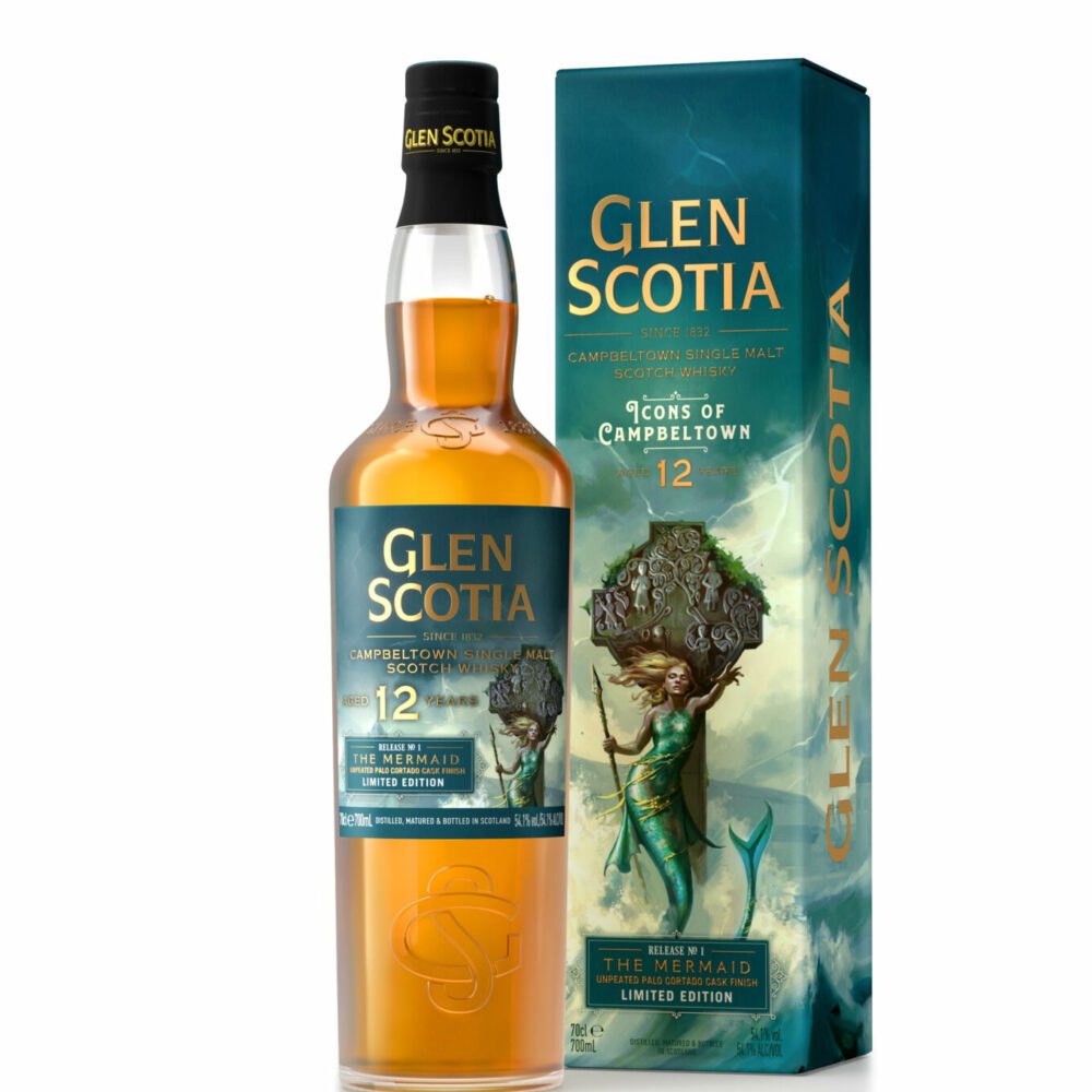 Glen Scotia 12 Year Old Icons of Campbeltown Release No1 - The Mermaid (54,1%)