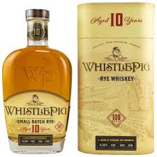 WhistlePig 10 Year Old -Small Batch Rye 100 Proof (A/354)(50%)