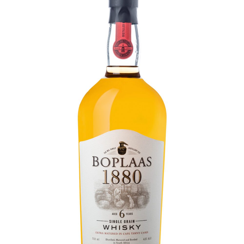 Boplaas 6 Year Single Grain Whisky - Tawny Port Cask Finish (43%)