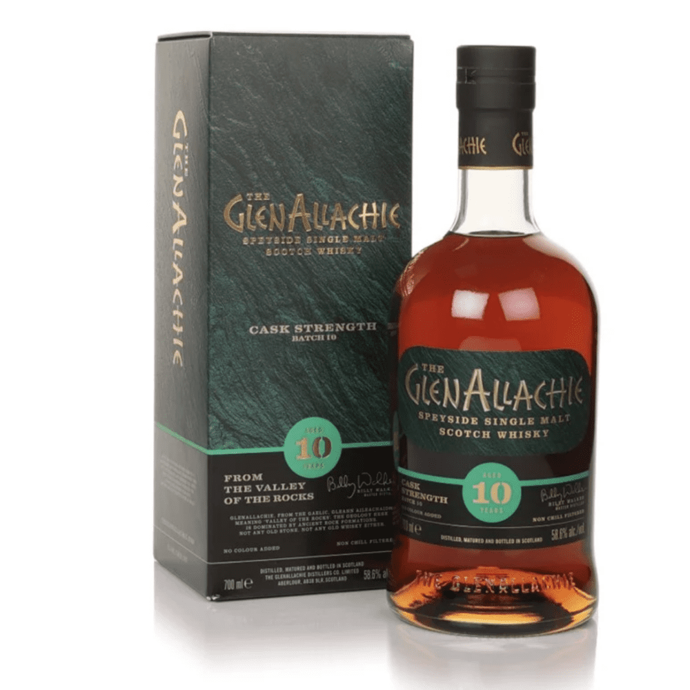 GlenAllachie 10 Year Old Cask Strength - Batch 10 (58.6%)*