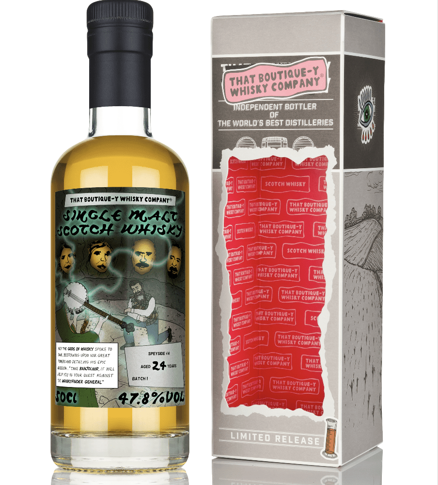 Speyside #4 24 Year Old - Batch 1 (That Boutique-Y Whisky Company) (47.8%) 500ml
