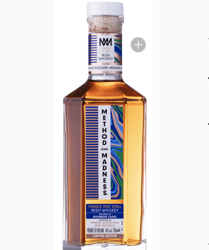 Midleton Method and Madness Single Pot Still - Virgin Garryana Oak Barrels (46%)*