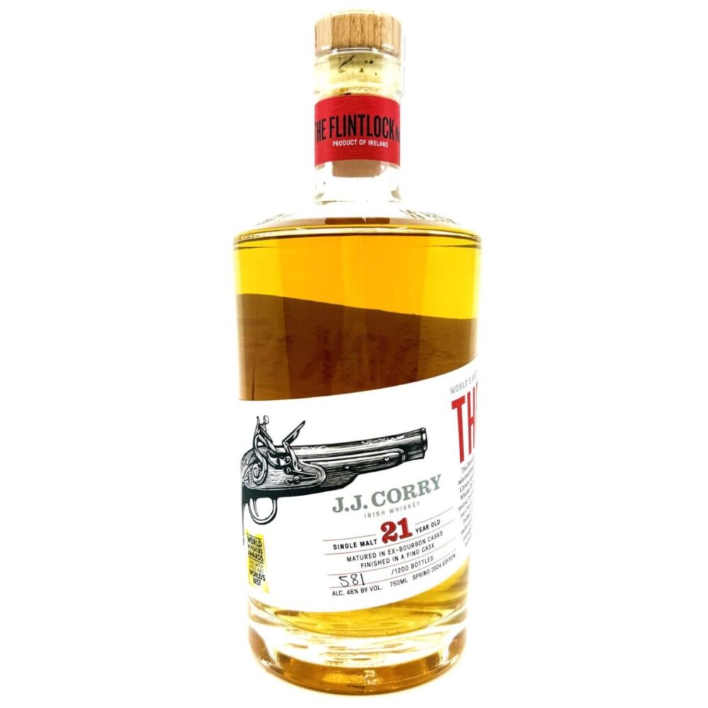 JJ Corry - The Flintlock 21 Year Old Single Malt Irish Whiskey (46%)