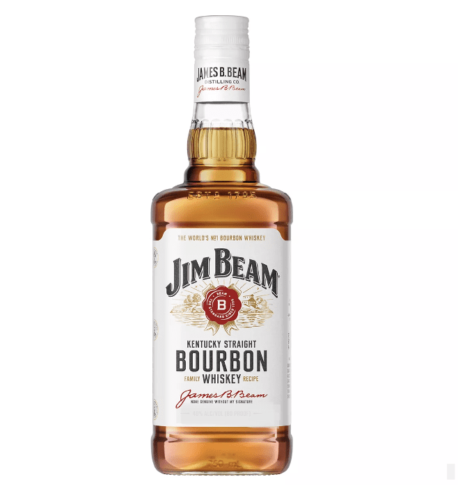 Jim Beam White Label Bourbon Whiskey (43%)