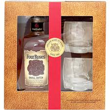 Four Roses Small Batch Bourbon Gift Pack  (45%)*